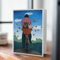 Bike Ride With Friends Card