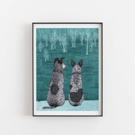 The Lookouts Art Print