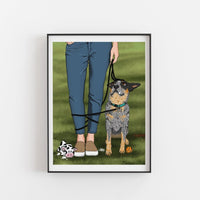 I'm Cute Art Print